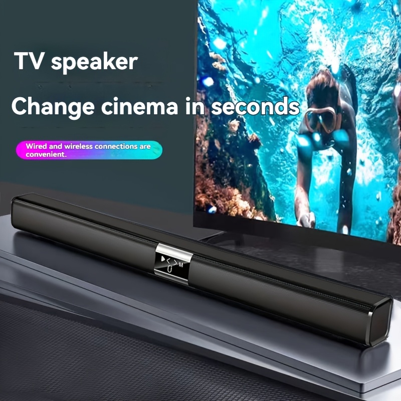 wireless home theater soundbar wireless usb type c tf Temu Pakistan