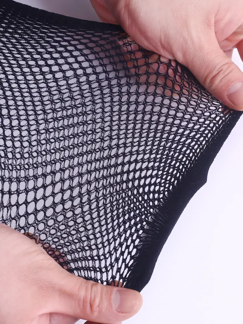 Hot Jacquard Fishnet Bodystocking, Hollow Out Sleeveless Open Crotch ...