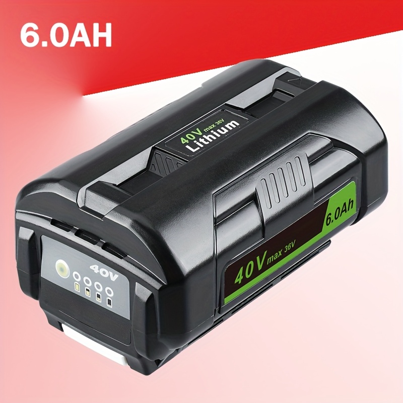 TEMU 1-pack Upgraded Replacement For Ryobi 40v Battery Compatible With Ryobi 40 Volt Lithium- Cordless Drills, Lawn Mowers, Hedge Trimmers,
