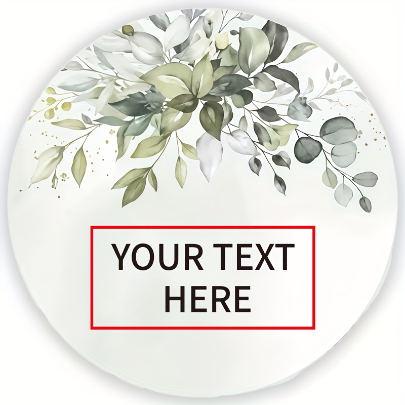E-shop /100 Personalisierte Hochzeits- Geburtstagsnamensschilder - Anpassbare Feiersticker