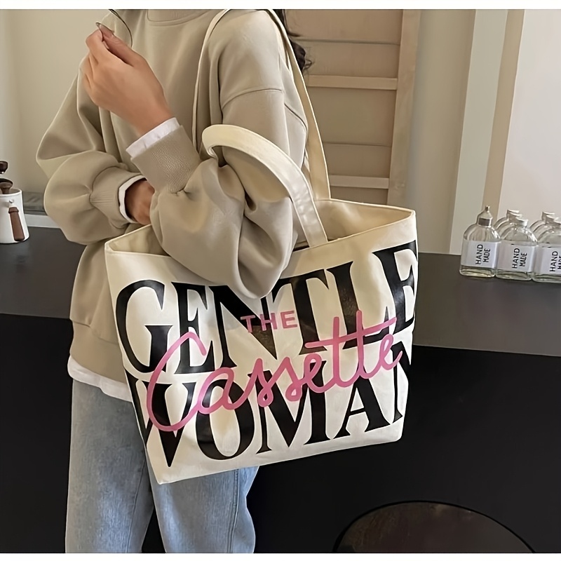 Beige Modern Everyday Tote Bag