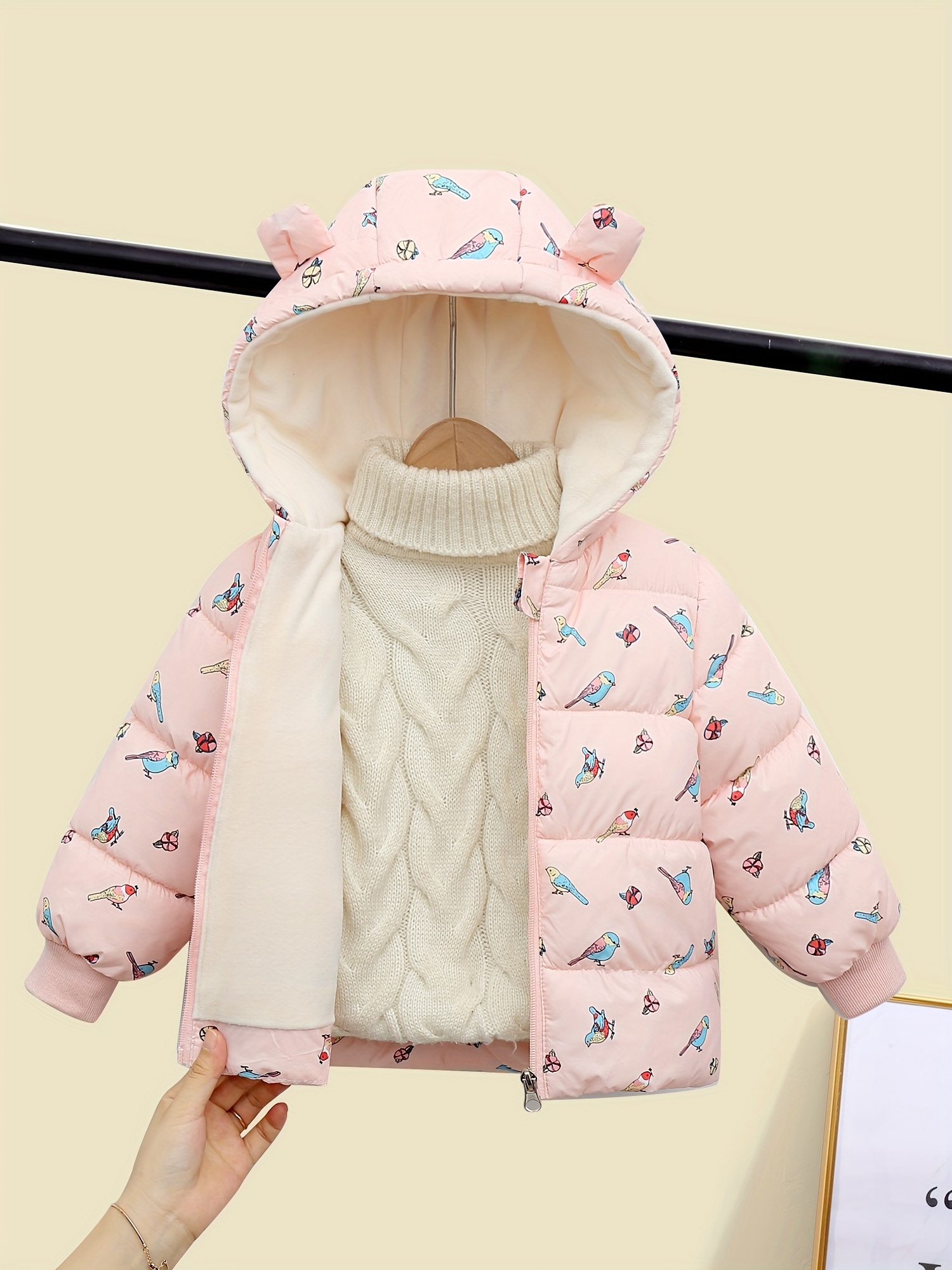 winter coat girls extremely warm windproof Temu Germany