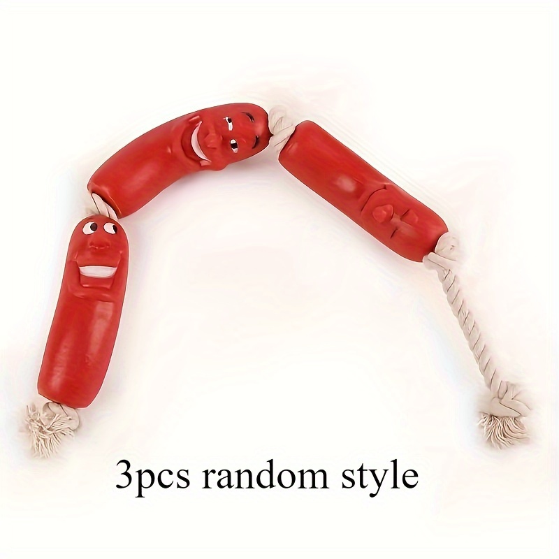 Sausage rope hotsell dog toy