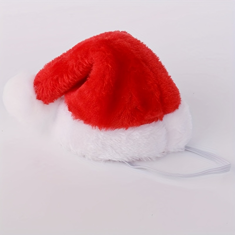TEMU Dog Santa Hat For Dogs Christmas Hat, Cat Santa Hats(red)