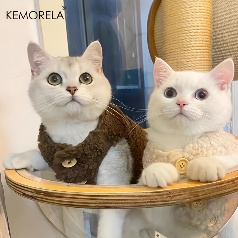 

Kemorela Knitted Cat For Small And Breeds, All- Polyester Pet Clothing , Wool For And