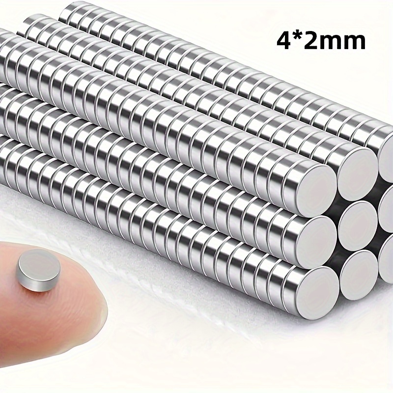 

300pcs Magnets, 4x2mm - Earth Magnets For Whiteboards, Photos, , & Office Supplies