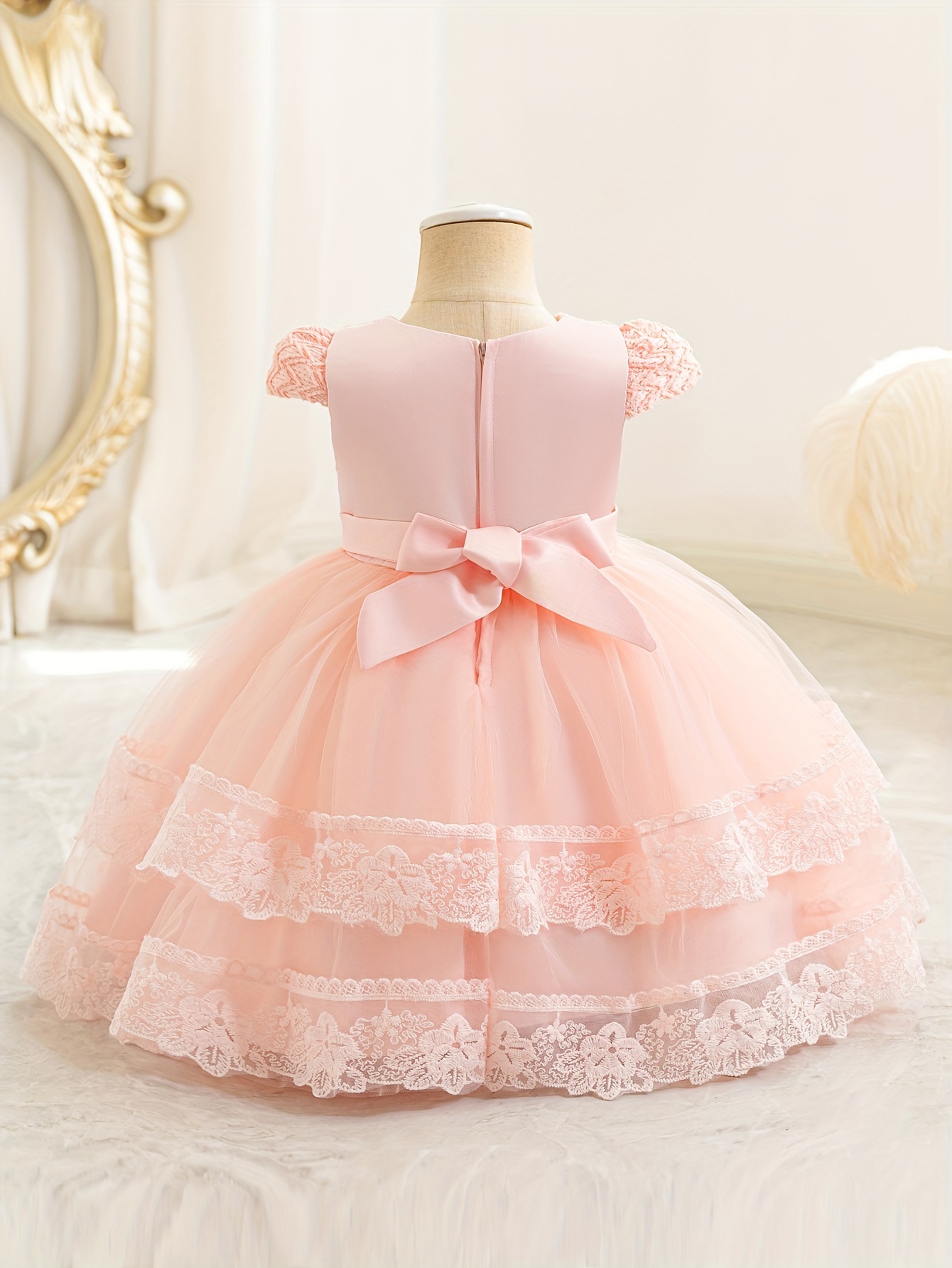 blue dress for baby girl Elsa Bluebell Luxe Princess Birthday Party Dress Costume – Fox Baby & Co