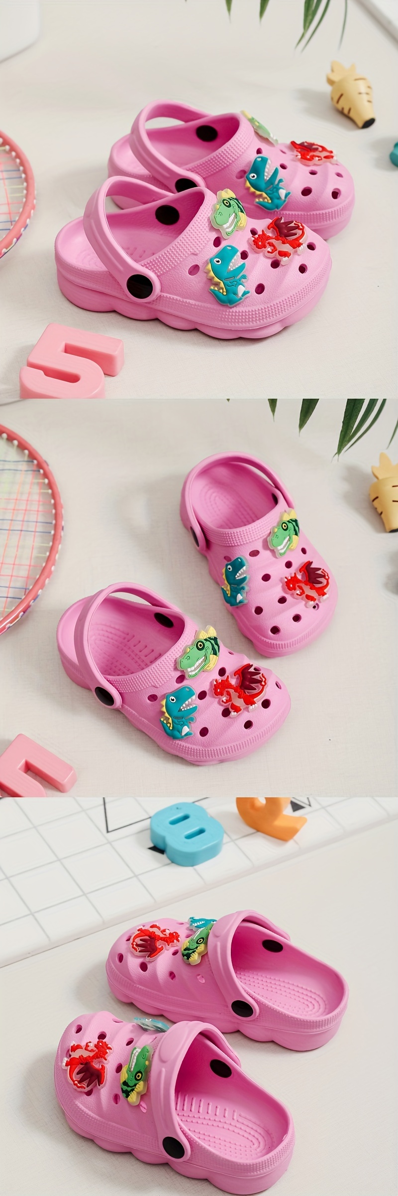 2025 Summer New Lightweight Cute Hole Shoes Anti-slip Indoor and Outdoor Wear Trendy Fashion Casual Clogs Sandals