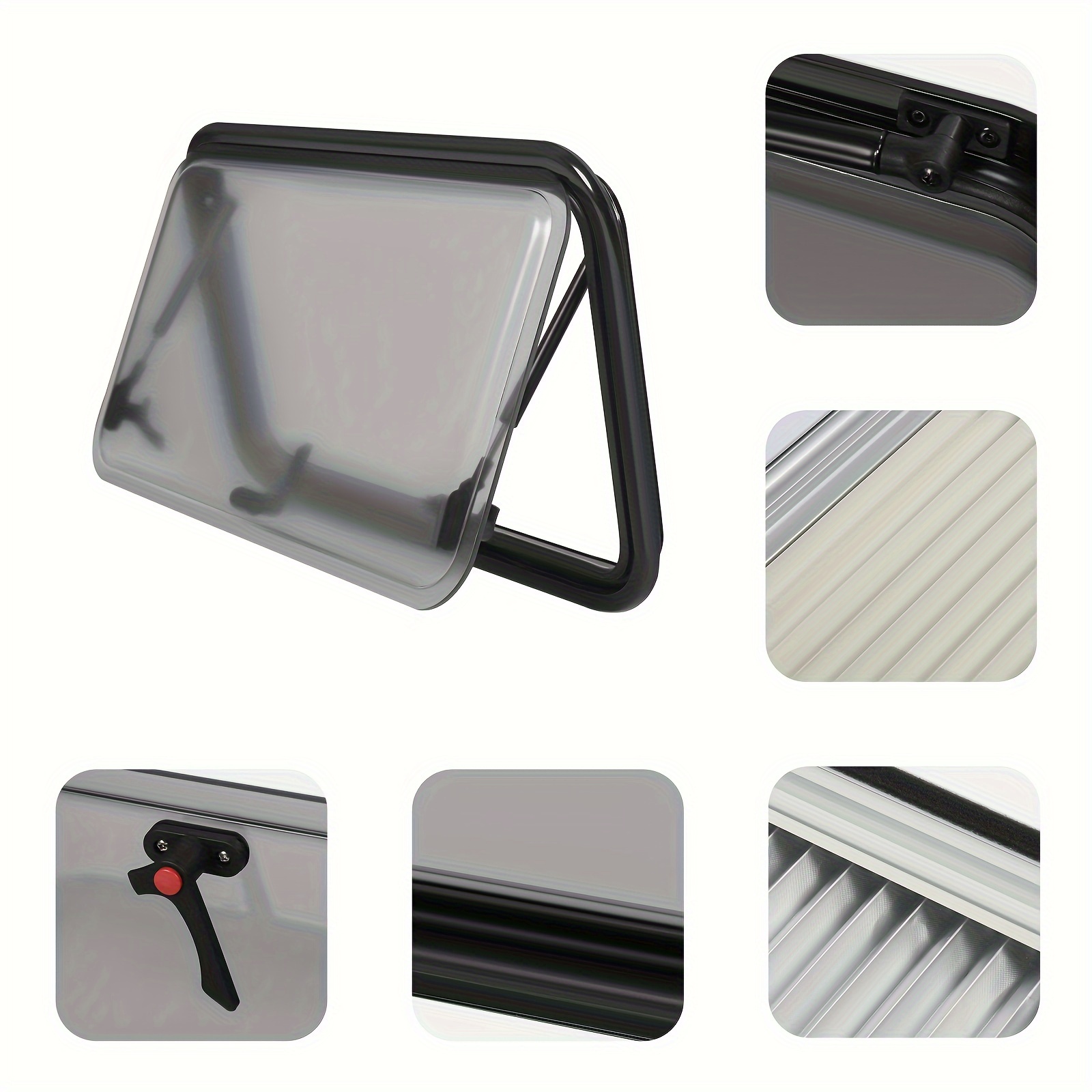 Finestra Laterale Per Camper Caravan, Vetro Colorato, Finestra Di