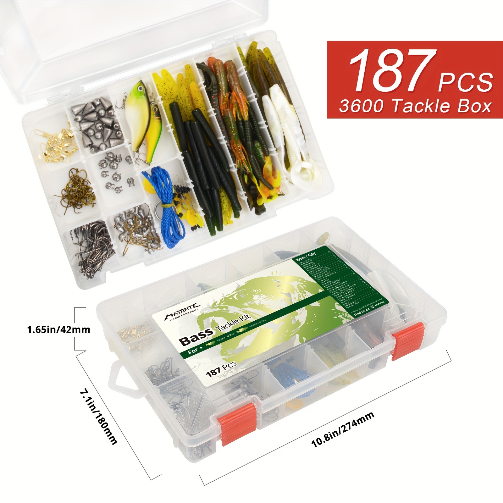 Terminal Tackle Kits Fresh Saltwater Bass/panfish/trout Temu