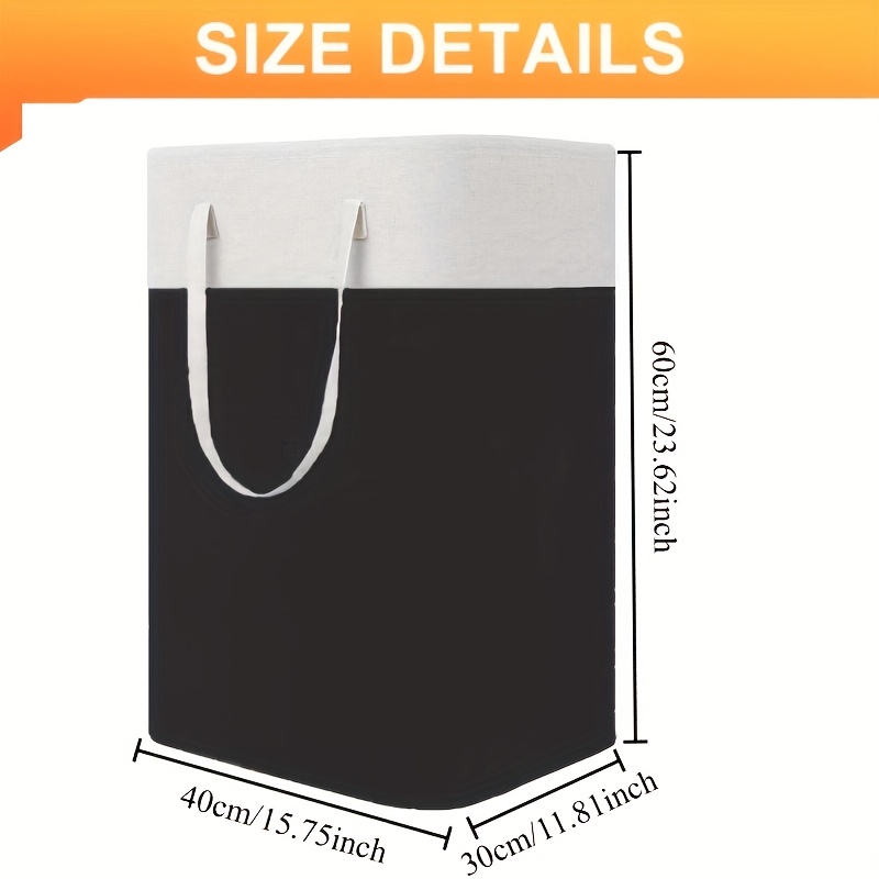 Large Clothes Basket With Expandable Folding Clothes Rack, Suitable For Dormitory And For Home Use - Gradient Gray, 19.81 Gallons, Hotel Laundry Basket, Laundry Hampers