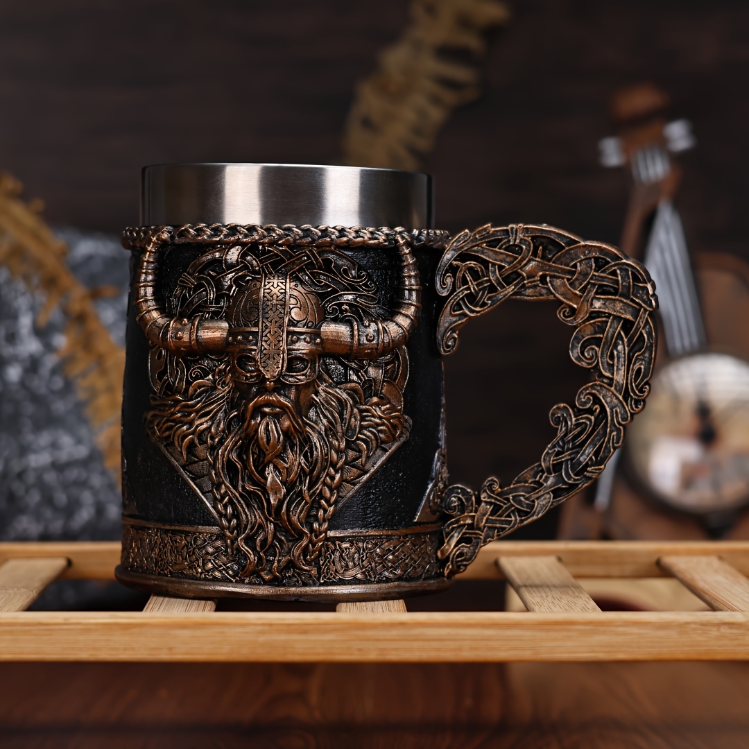 Viking Pirate Stainless Steel Coffee Mug