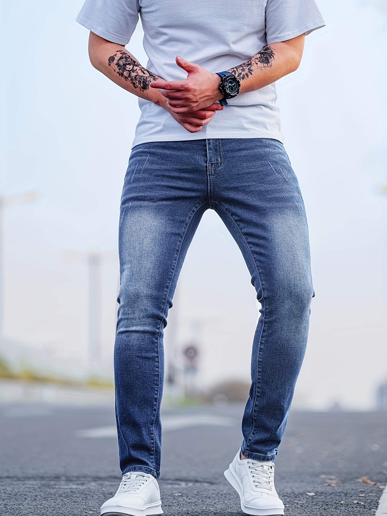 Shot Blue Denim, Unlock a New Level of Comfort, Ignite The Masculine Nature of a Dynamic Man