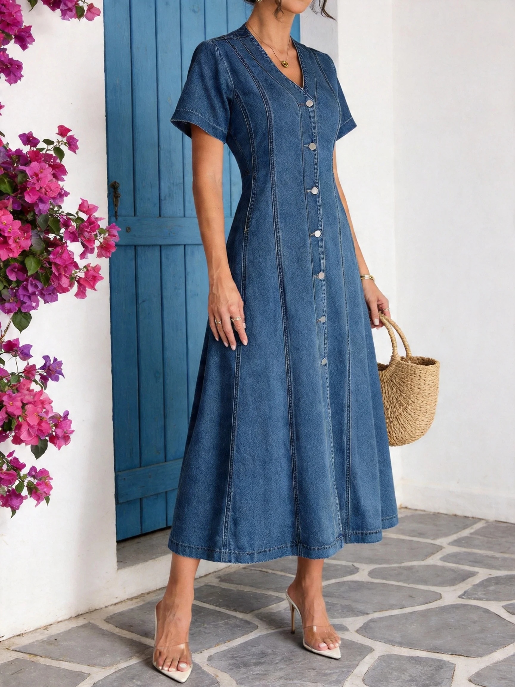 cotton wrap dress australia Ella Wrap Dress Camellia