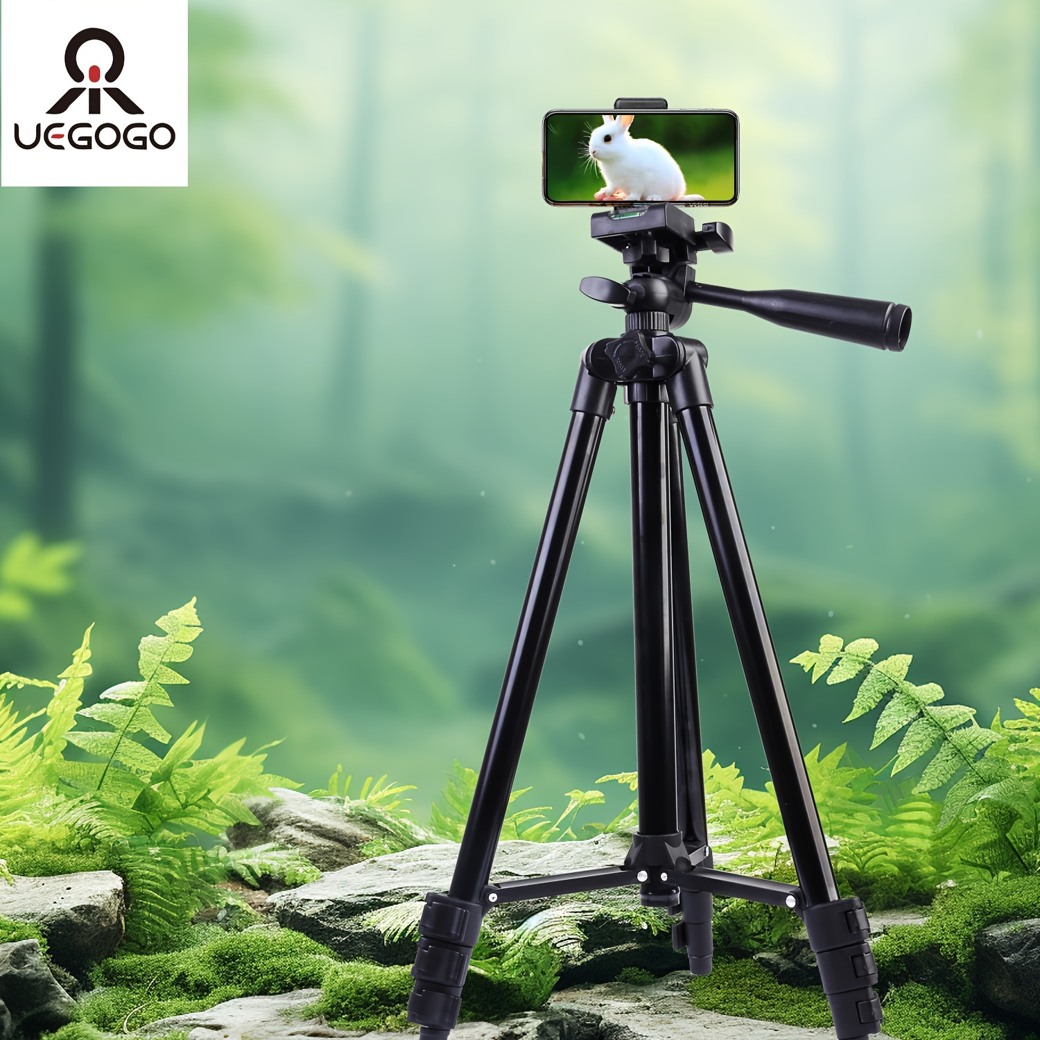

55-inch Lightweight Camera Mount Tripod Stand With Bag, For Outdoor Travel, Shooting, Video