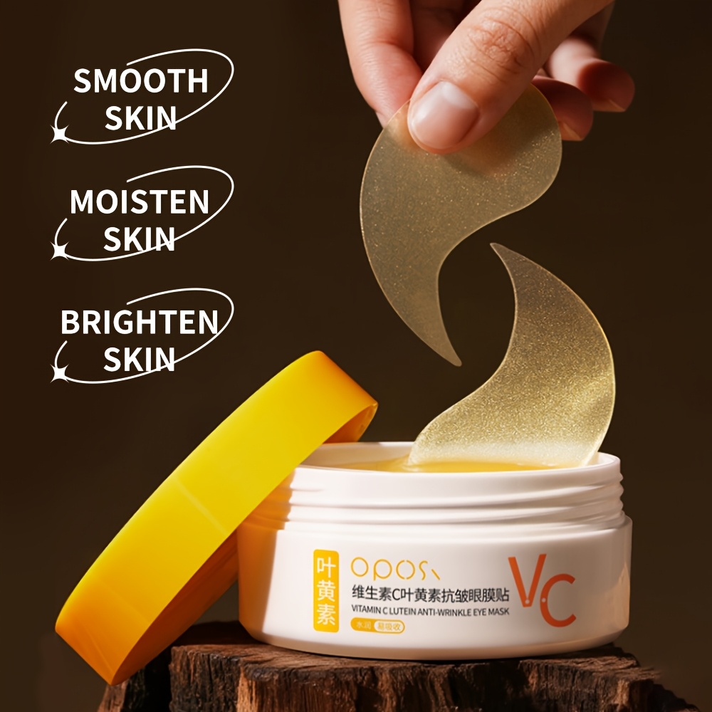Vitamin C Eye Mask with Collagen and Lutein for daily eye care details 1