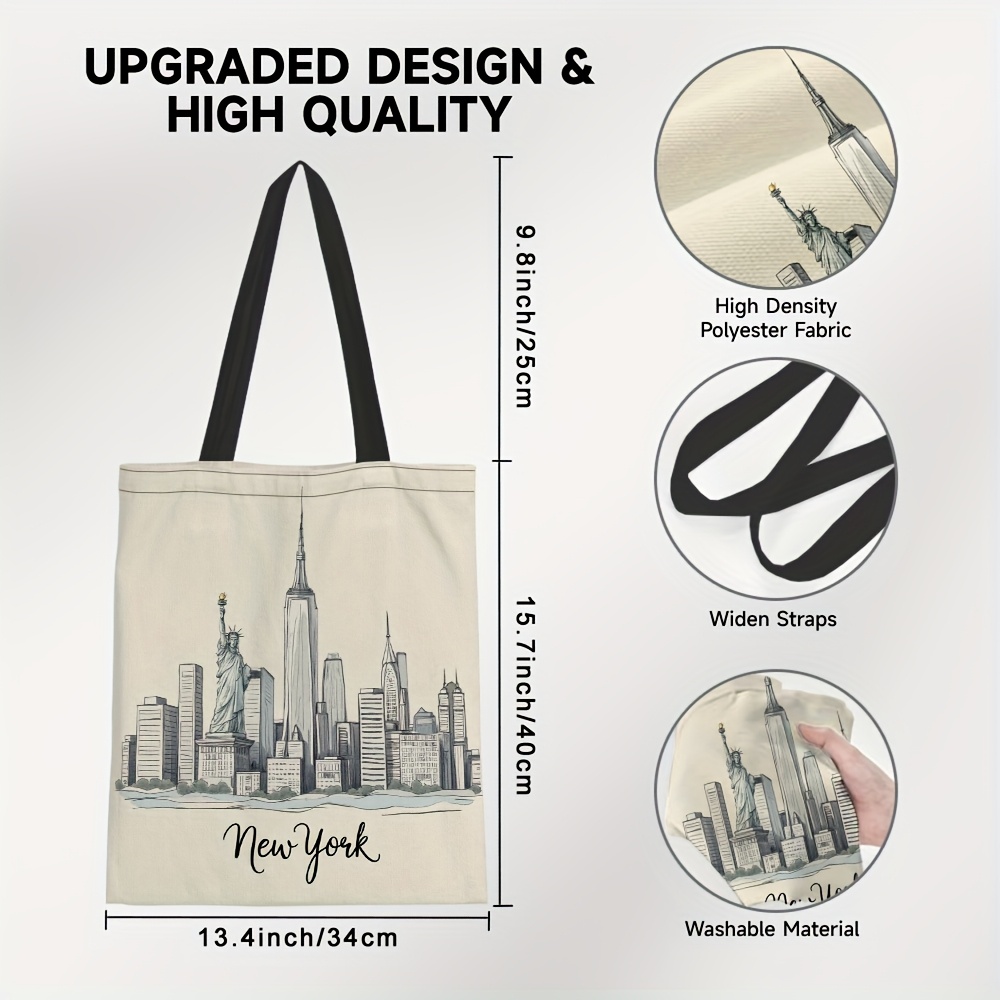 TEMU 1 pieza, Bolso de de de - Elegante y plegable, ideal para compras, regalo de supermercado reutilizable, para del Maestro, todas , material de