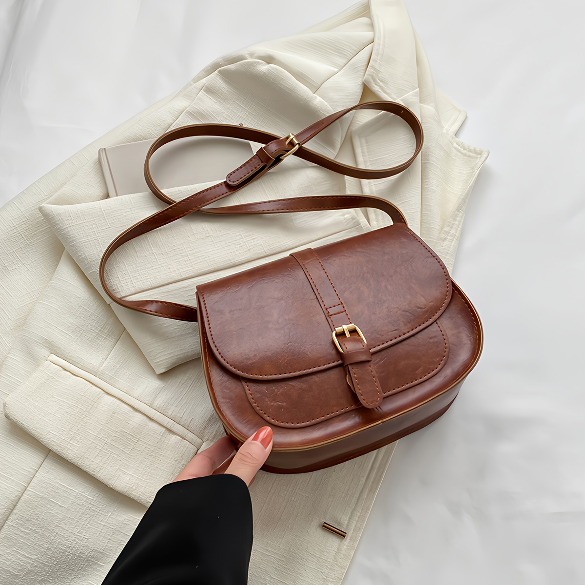 Women' Shoulder Bag, Women's Underarm Single Shoulder Bag, Adjustable Strap Shoulder Bag, Stylish Crossbody Bag, Perfect For Daily And