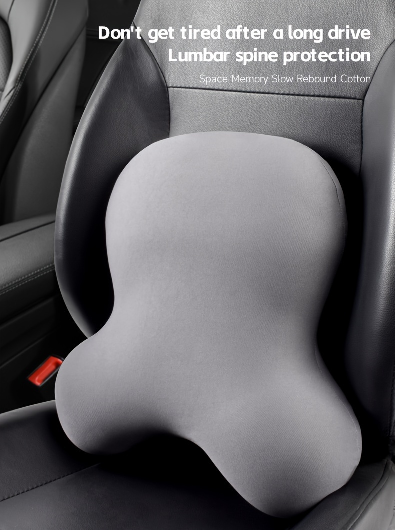 Memory Foam Sedia Da Ufficio Auto Divano Sedile Cuscino Schienale Cuscino  Lombare Auto Cuscino Sedile Set Cuscino Per Collo Cuscino Lombare Accessori  Interni Universali - Temu Italy