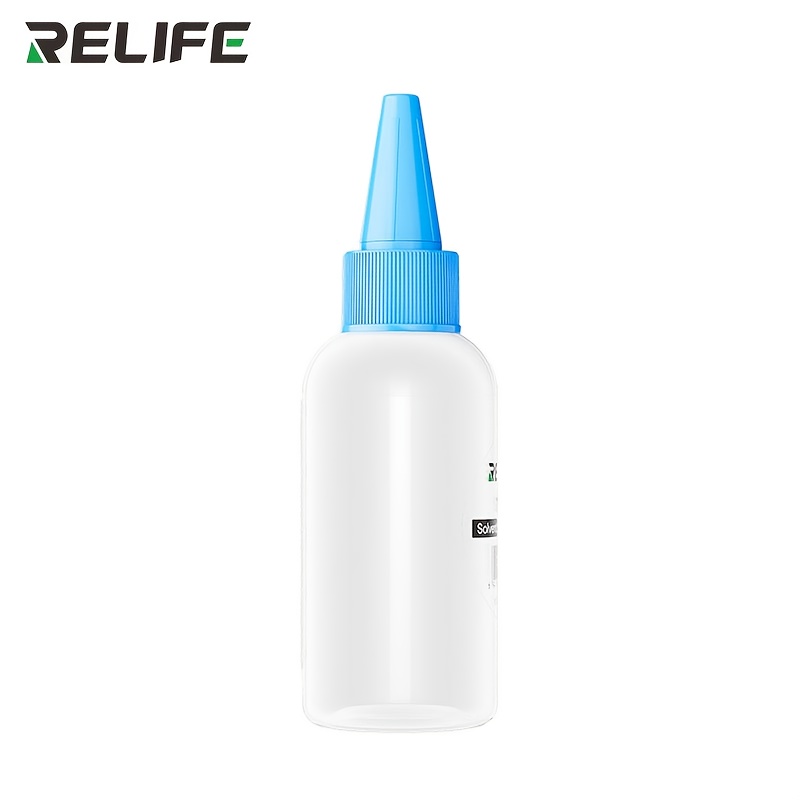 E-shop 50ml Plastik-Reinigungsflasche, Alkoholflasche, Handy-Pflege- Reinigungswerkzeug, Leichtgewicht, Ideal für Reisen, Zuhause Büro – Hygienische