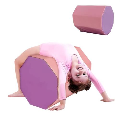 gymnastics octagon shape trainer exercise gymnastic equipment backbend handsprings tumbling mat for gym exercise cheerleading martial arts home use