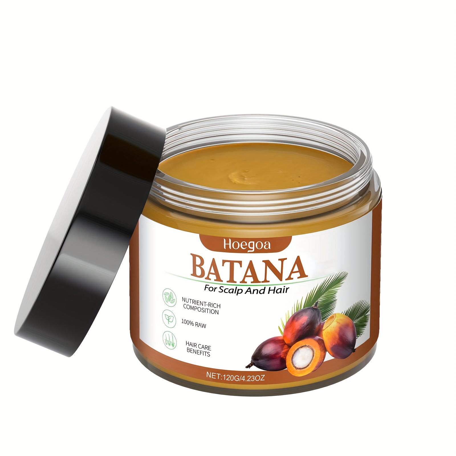 

120g Batana For Scalp And Hair, Contains Batana Oil To Soften Hair And Make It Shiny, Suitable For All Hair Types