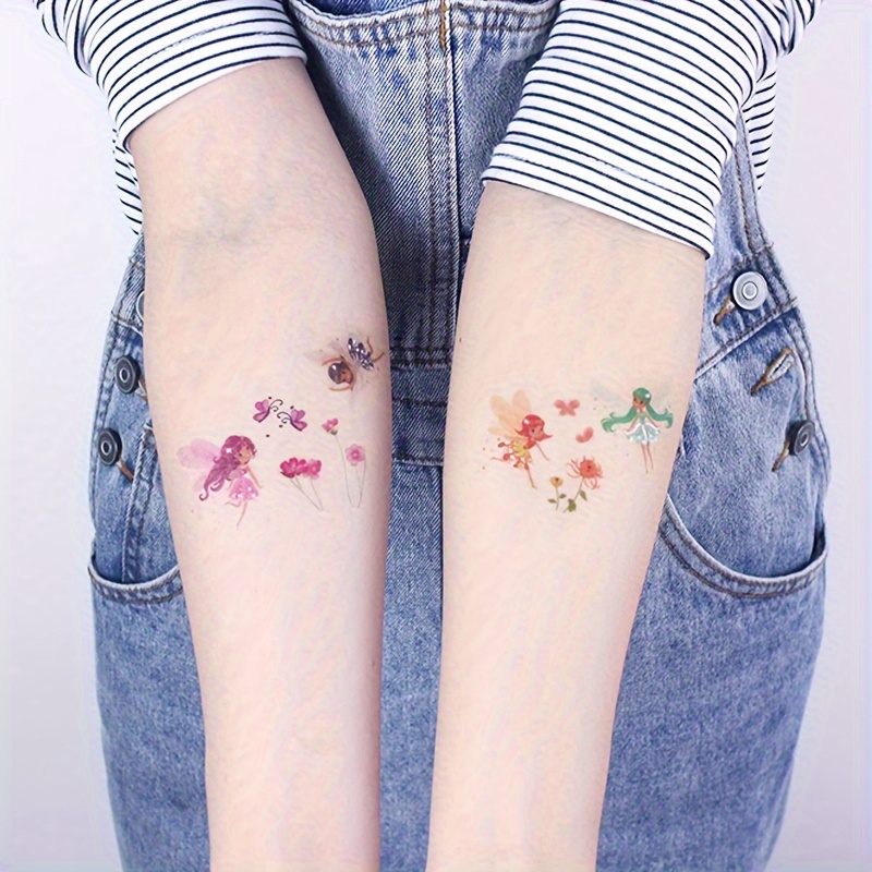 The Flower Princesses (Glitter Tattoos)