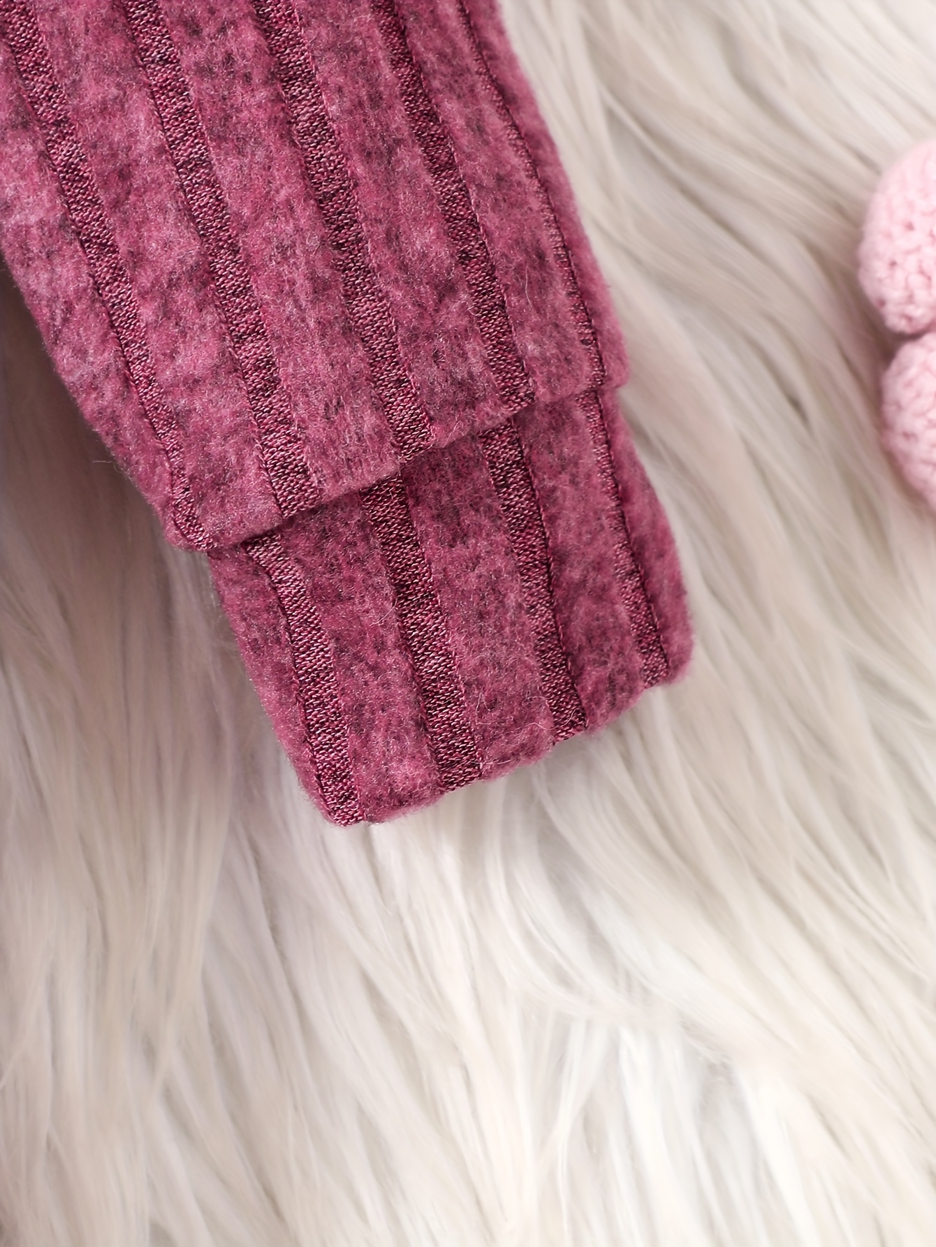 a cute and trendy two piece set for baby girls and toddlers featuring a hooded long sleeve top with ribbed stripes and a cat embroidered dress   outdoor activities and everyday wear making it an   gift   for girls on special occasions Product details 6