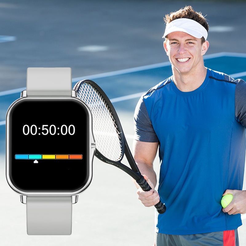 Smartwatch for Men and Women, Multiple Sports Modes, Compatible with iPhone and Android Systems, Best Gift Choice