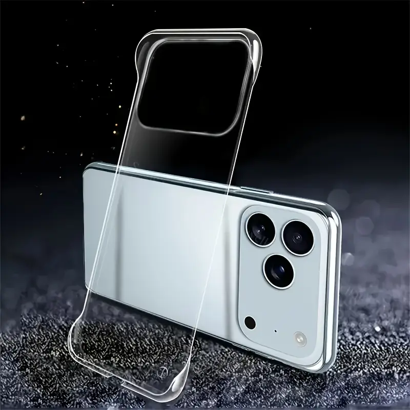 transparent hard pc frameless phone case iphone 17 - Temu transparent hard pc frameless phone case iphone 17 - Temu