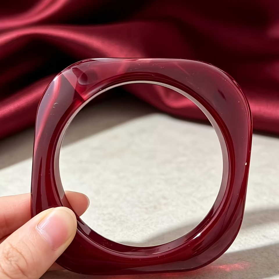 TEMU Bracciale 1 pz a sbavatura irregolare, Bracciale boh矇mien elegante vintage