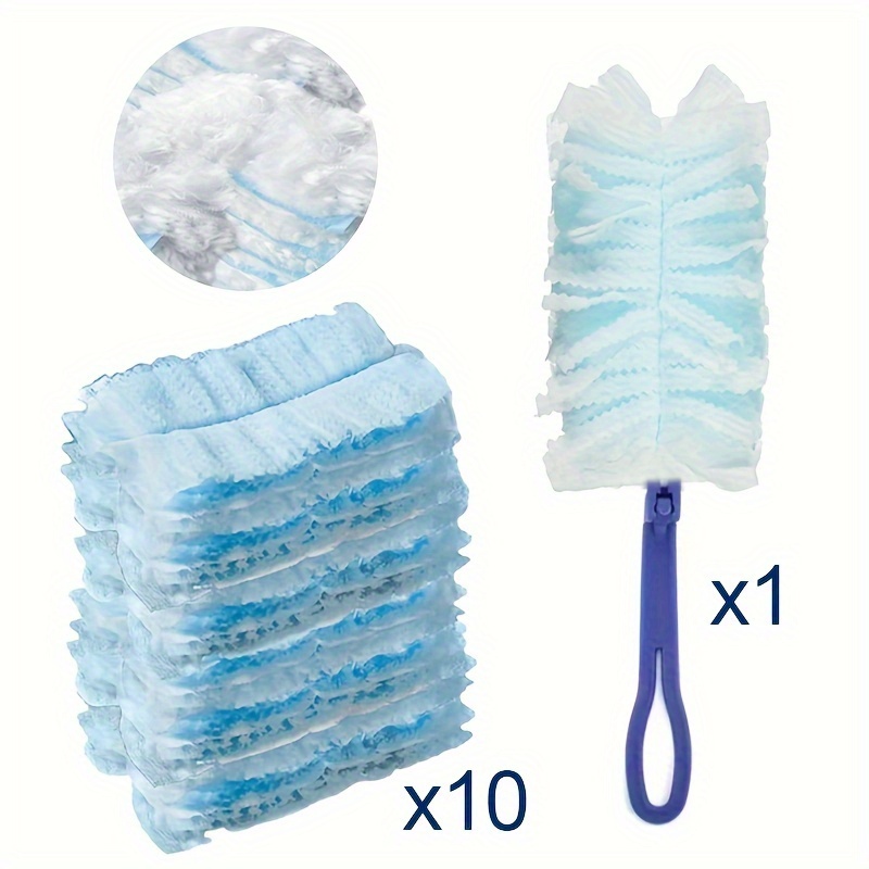 

Dusting Brush Set With Disposable Cloths - Home, Furniture, Car & Keyboard Cleaning