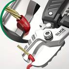 stainless steel wire cutter pliers heavy duty crimping tool with cutting blades ergonomic non for electricians professional electrical work diy projects