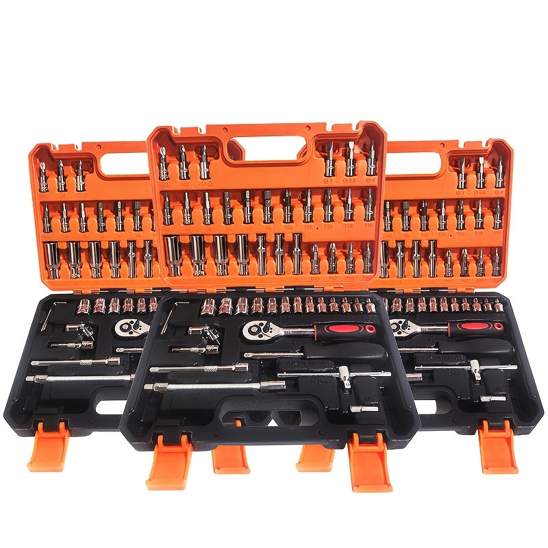 

1 Set Premium Stainless Steel Repair Kit - Complete Auto And Accessories With Tools - Uncharged, Multi-, And