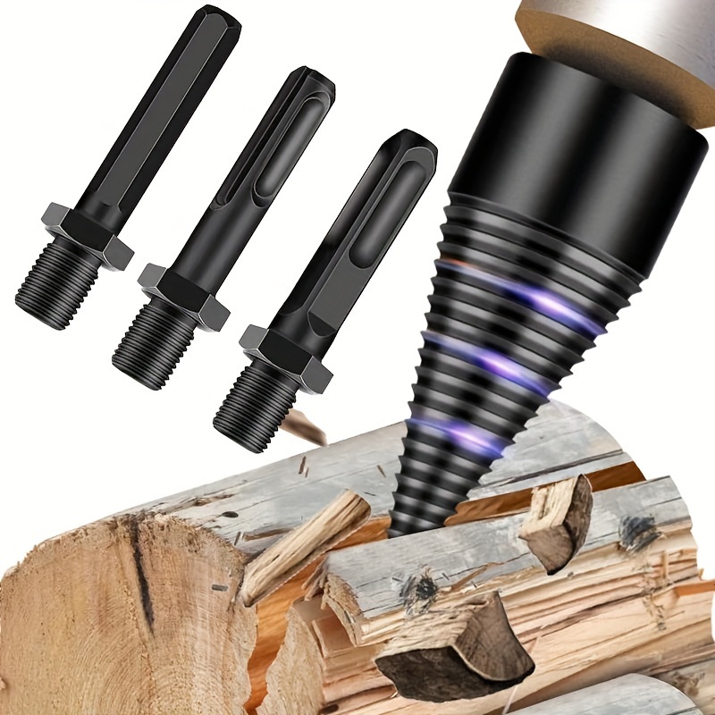 

Wood Splitting Set, Metal , Round And Styles, And Compatible, Woodworking And Auto Tool Accessories