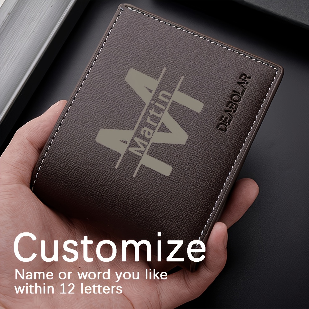 

1pc Luxespace Customizable Wallet, Personalized , Purse