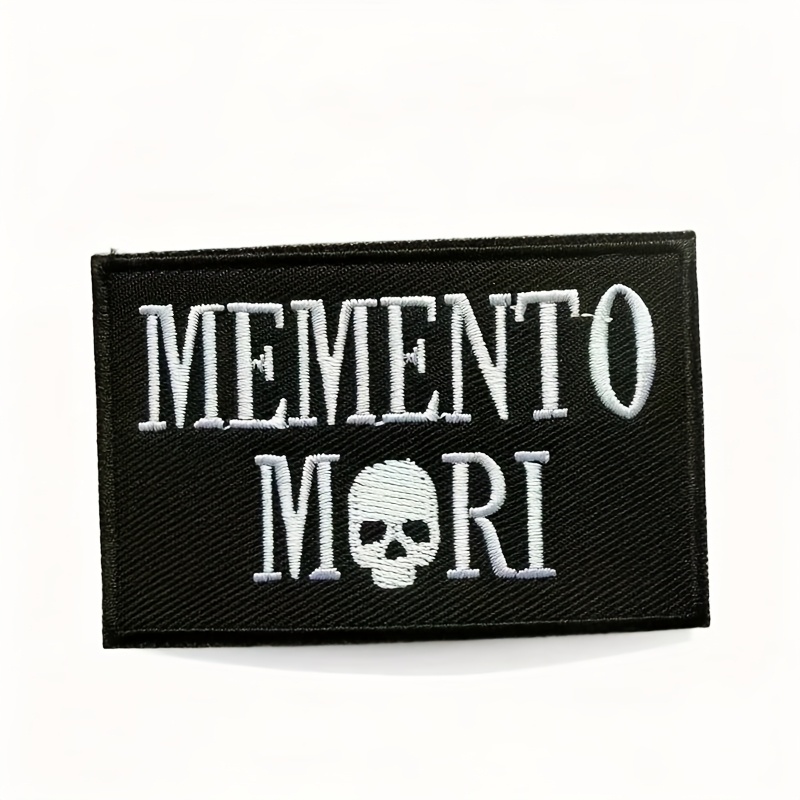 TEMU 1pc Of Block Cartoon Letter Pattern Embroidery Patch - Ironed And Sewn Fabric Patch - Diy Decoration - Denim Jacket, Jacket, Backpack, Etc