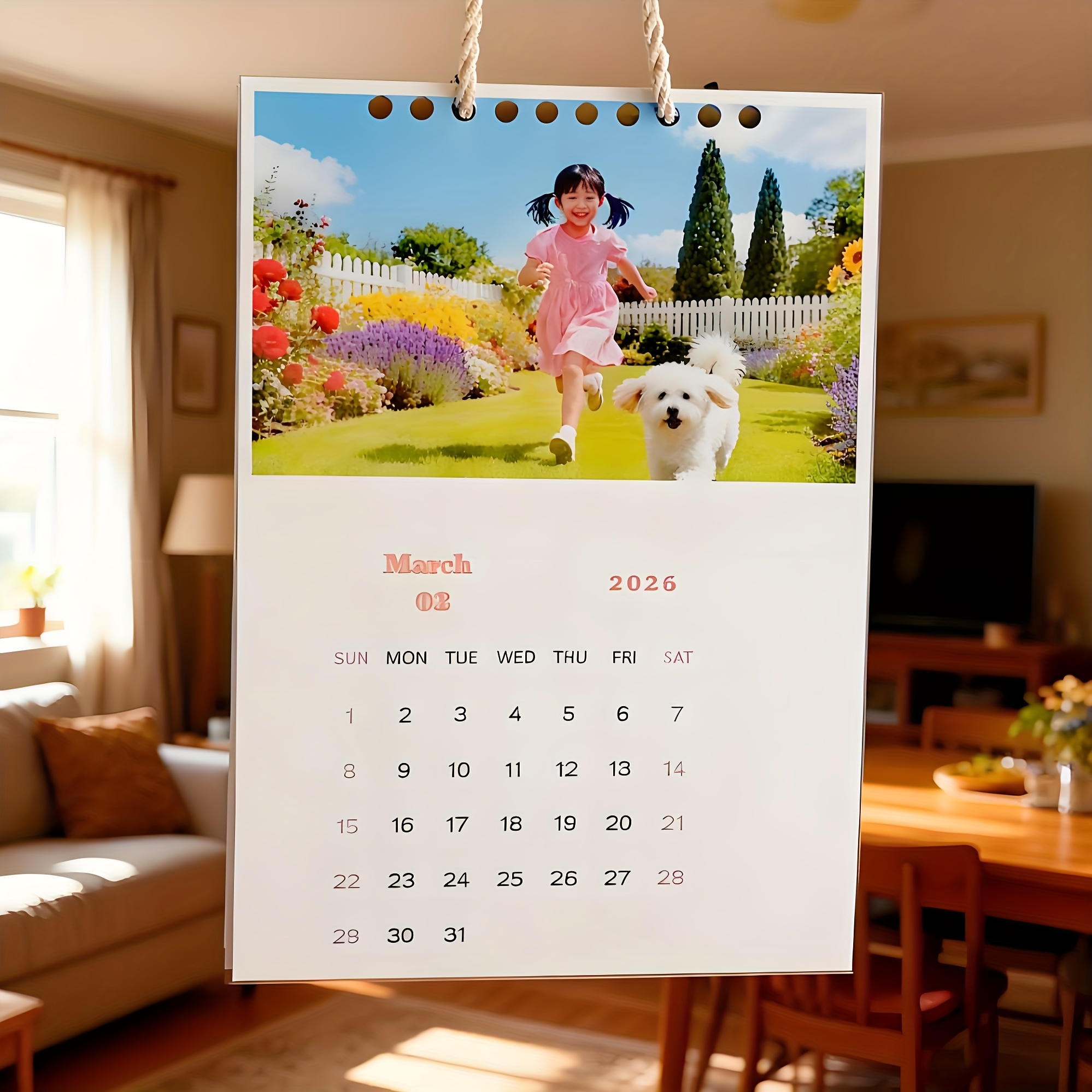 TEMU Personalized 2026 Photo Calendar Monthly Planner - Personalized Gifts For Family, Couples, , , Unique Christmas Gifts, New Year Gifts,