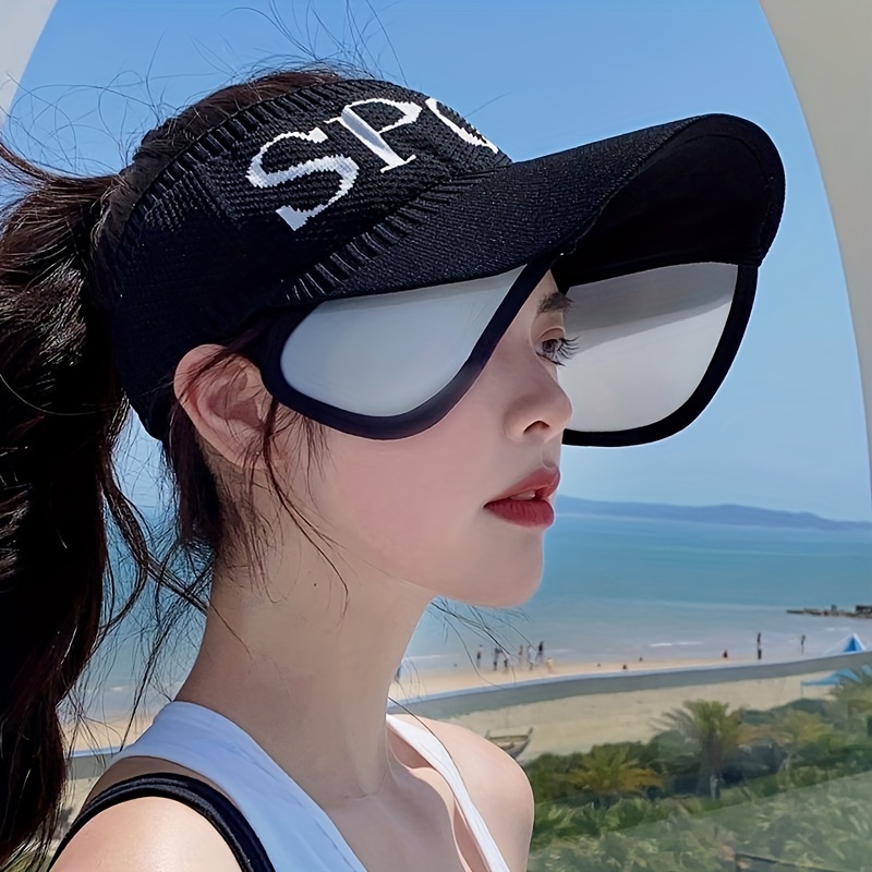 Women Ladies Hat Sun Wide Brim Cap Foldable Beach Summer Visor UV  Protection UK