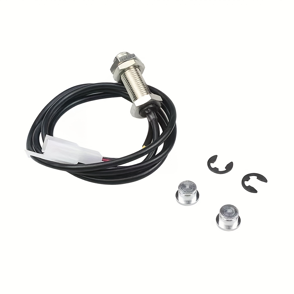 Sensor Cable + Magnet For Motorcycle LCD Digital Speedometer Odometer - Replacement Part