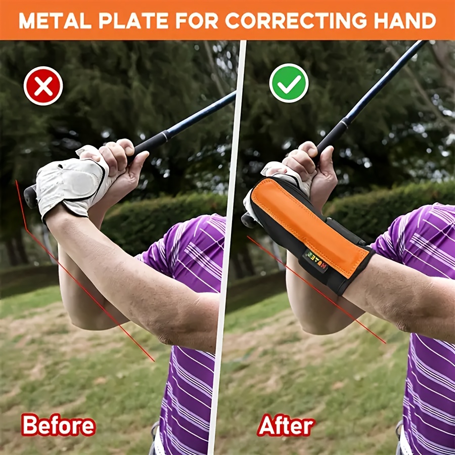 1pc golf swing training aid golf wrist brace for golf training swing correcting golf accessories details 1