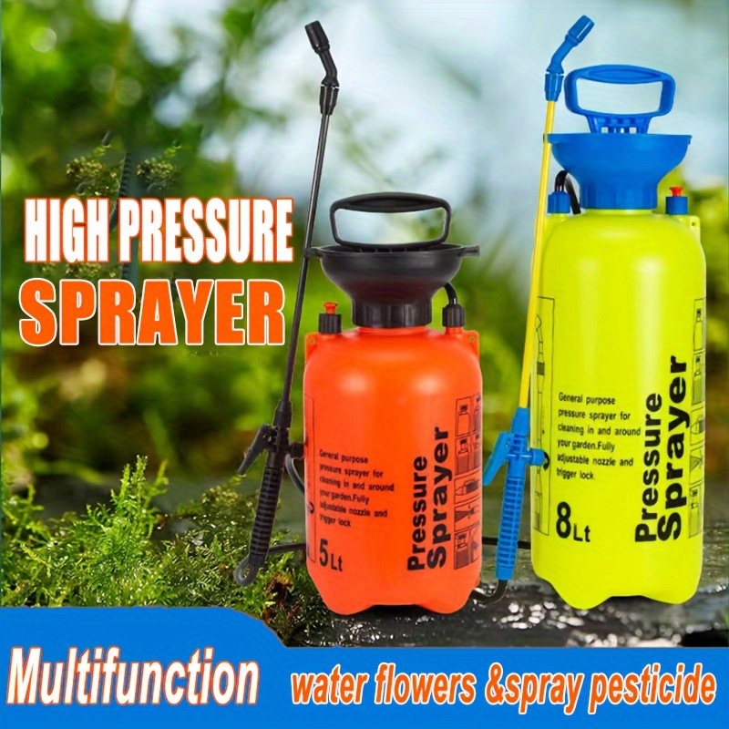 

Versatile 5l/8l Backpack Sprayer - Durable Plastic, Ideal For Car Wash, Pest Control & Disinfection