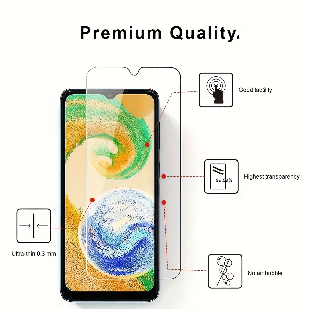 3pcs HD Tempered Film for Samsung A12/A21/A21S/A22/A22 5G Protection/A24/A23/A31/A32/A32 5G/A33 5G/A34/A41/A42 Mobile Phone Sticker/A51/A52/A52S/A53 5G/A54/A71/A72/A73/A91 Tempered Film A01/A02/A02S/A03/A03S/A04E/A04S/A11/A14/A13/A13 5G