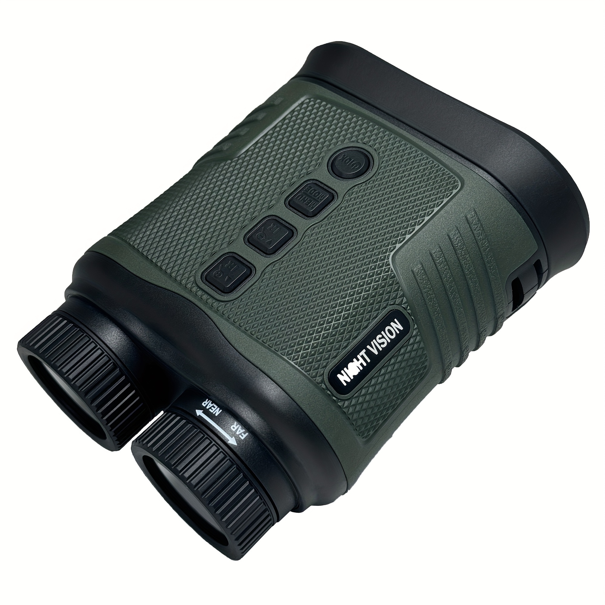 usb rechargeable night vision binoculars green abs material Temu