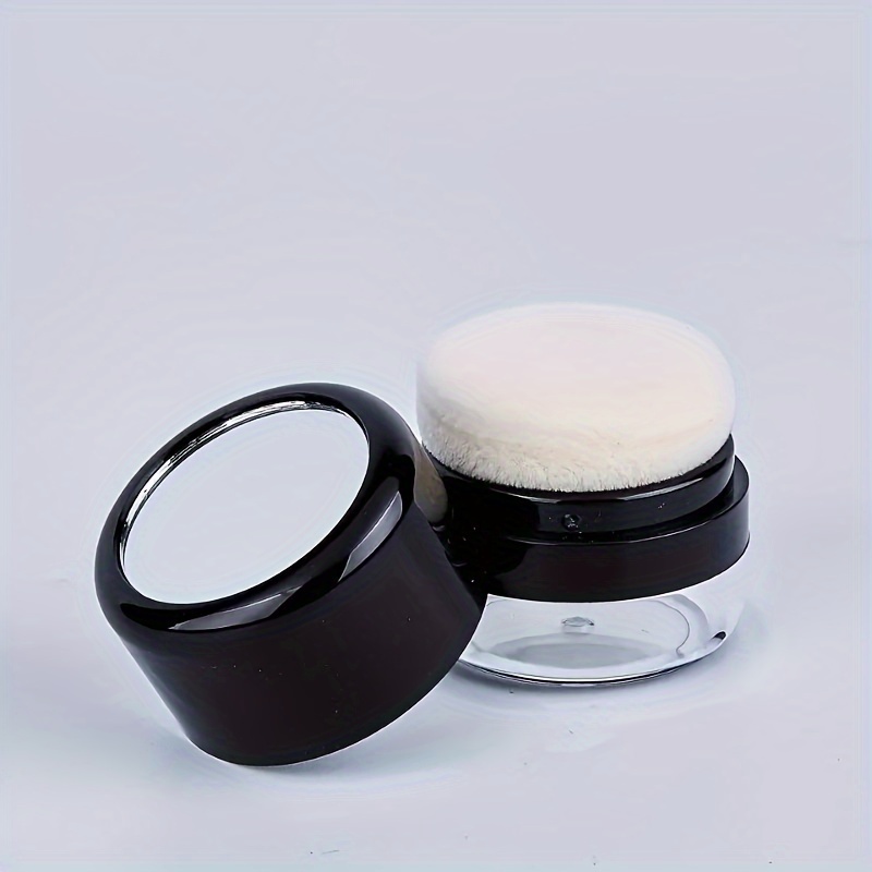 

Mini Portable Powder Case With Mirror, Fragrance-free Mushroom Head Puff, Ideal Travel Beauty Companion