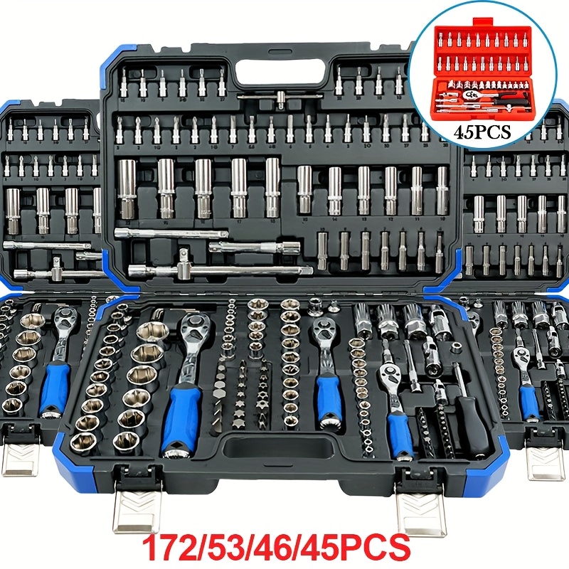 YUSTOOL Hand Tool Set Home Commercial Tool Set 52pcs