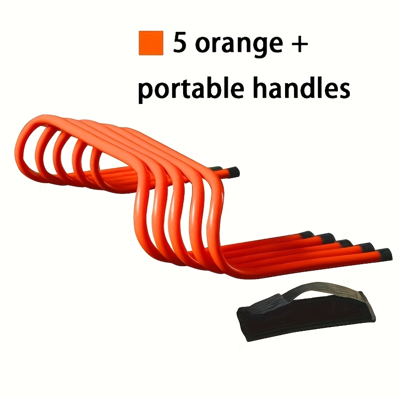 Image of 5pcs Set - 15cm Hurdle Speed Training Durable Training Equipment Football Basketball Training Equipment