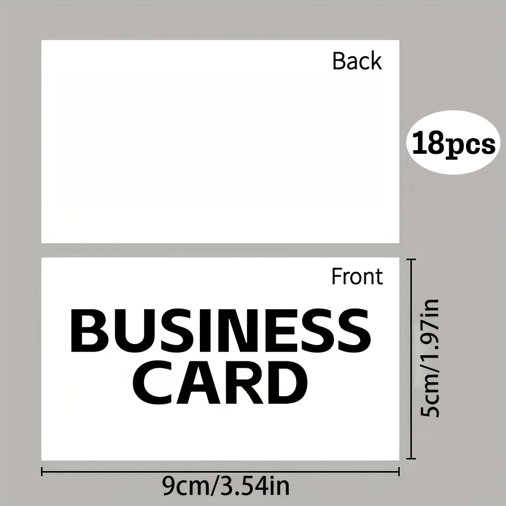 TEMU Personalized Business Cards 5x9cm Single-sided Custom Card Set - Customizable Desk And Thank You Cards, , Custom Images, Custom Photo,