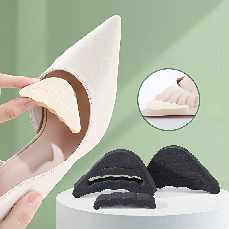 

3pairs Shoe Head Stopper Half Size Pads, High Heels Soft Forefoot Toe Protector