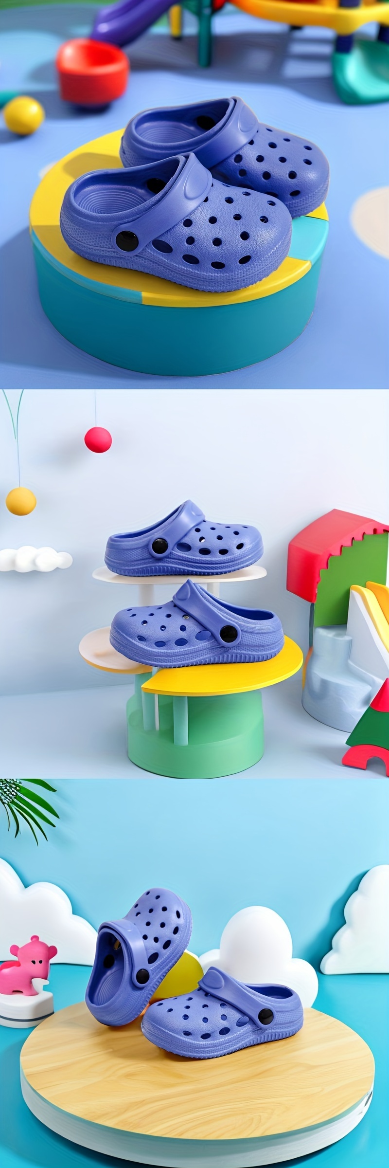 New Style Hole Hole Youngsters's Cute and Fashionable Casual EVA Slippers for Men, Women and Youngsters, Outdoor and Indoor Anti-slip Slippers